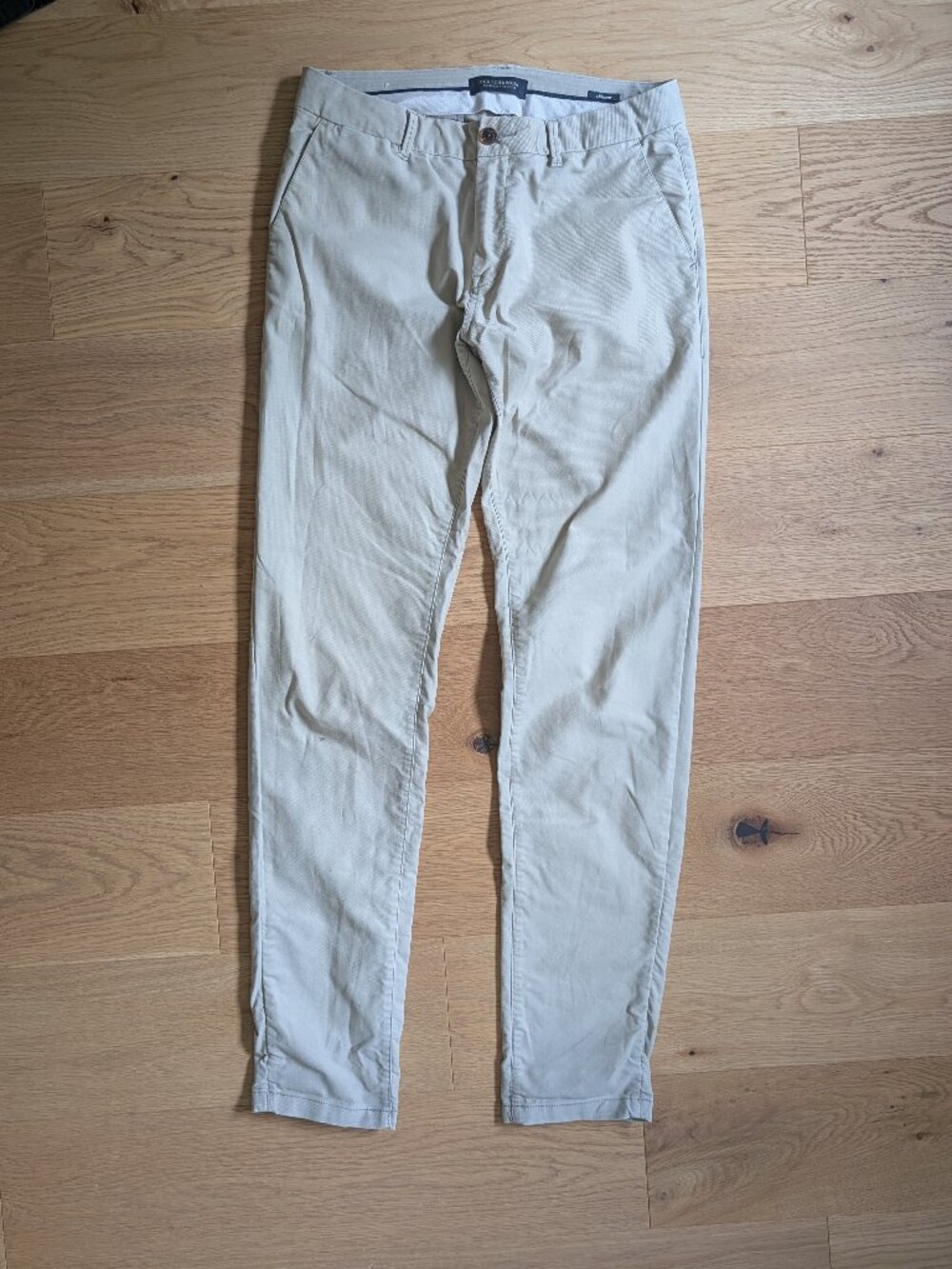 Scotch & Soda Mens Cotton Chino Pants 30/34